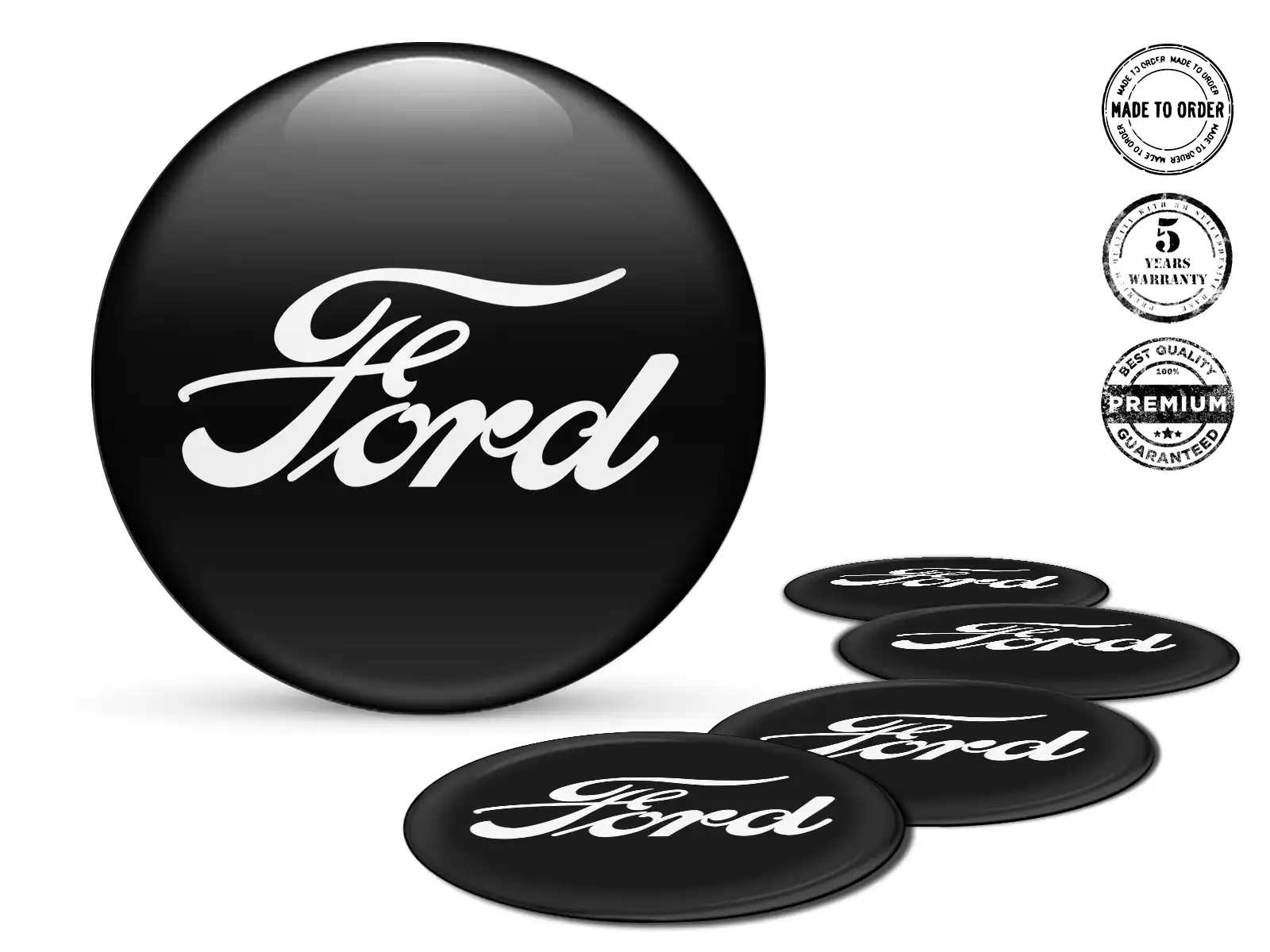 Ford Silikon-Sticker Stil Individuelle Radembleme